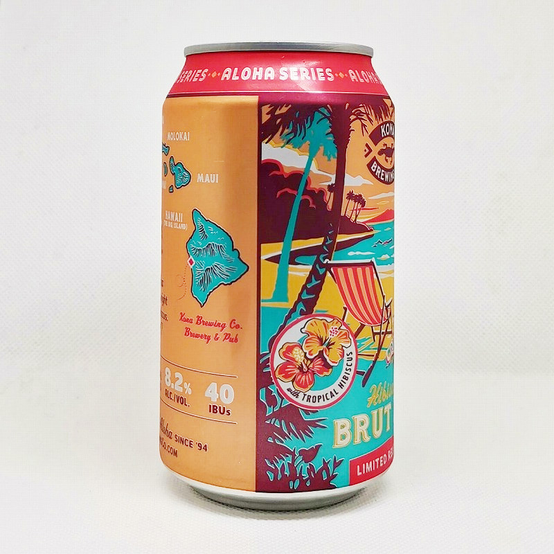 「KONA BREWING Hibisucus BRUT IPA / コナブリューイング ハイビスカスブリュットIPA」画像4