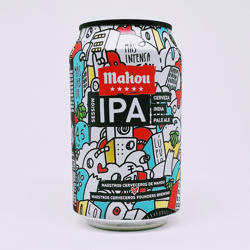 18％OFF mahou セッションIPA 330ml缶 Alc.4.5％ ビール IPA スペインビール 