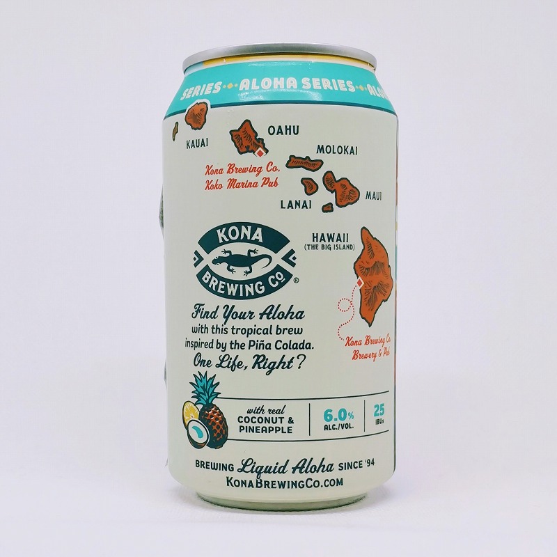 「KONA BREWING Island Colada CREAM ALE / コナブリューイング アイランドコラーダ クリームエール」画像3
