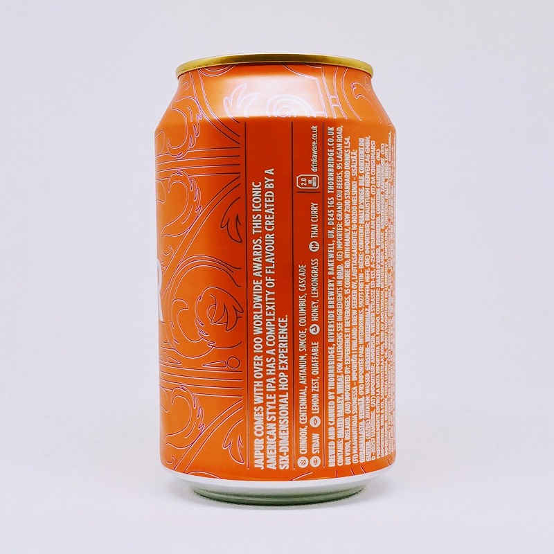 「JAIPUR IPA THORNBRIDGE (ジャイプルIPA ソーンブリッジ)  ※デザイン違い」画像2