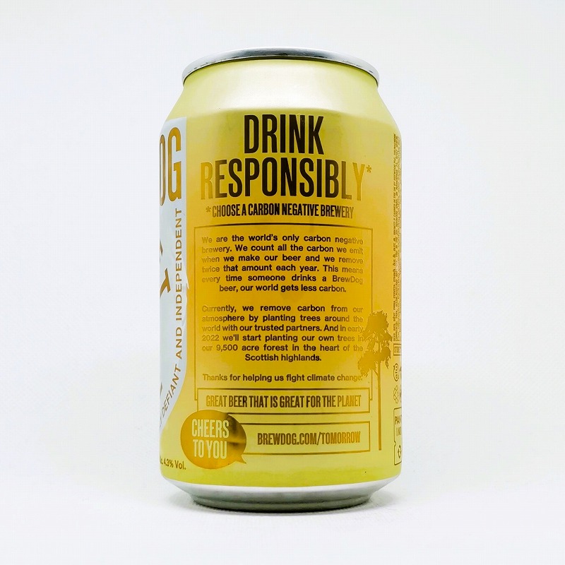 「BREWDOG PLANET PALE / ブリュードッグ プラネットペール」画像2